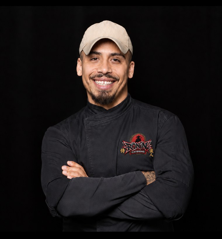 Chef Chris, owner of Ronin Catering